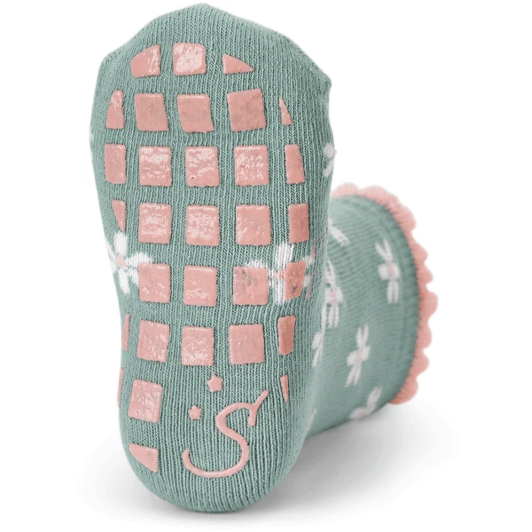 Sterntaler ABS Sokken Dubbelpak Aardbei/bloem Roze - Afbeelding 5