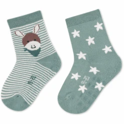 Sterntaler ABS Sokken Dubbelpak Emmi Groen