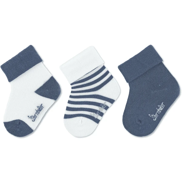 Sterntaler Baby Sokken 3-pack Blauw