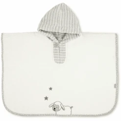 Sterntaler Babyponcho Stanley Ecru
