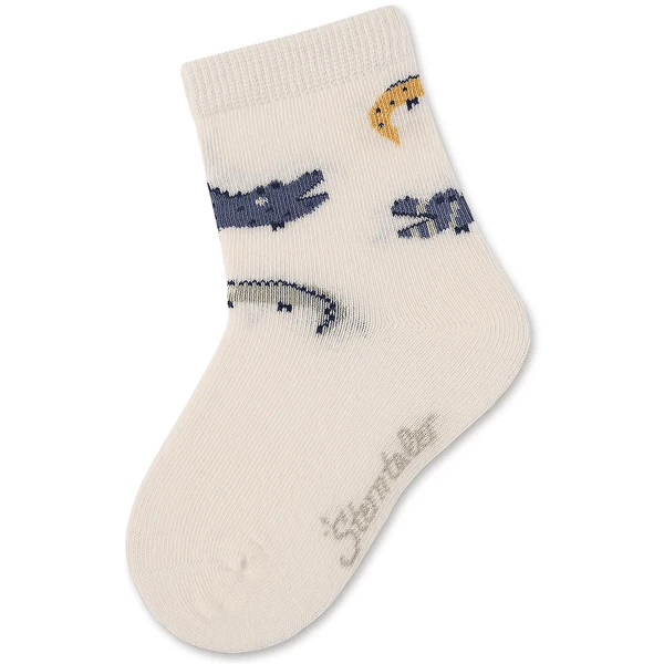 Sterntaler Babysokjes 3-pack Jeep/Krokodil Marine - Afbeelding 2