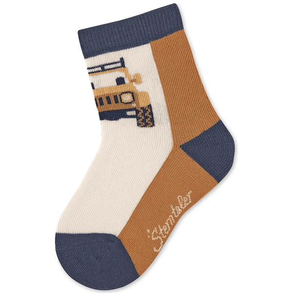 Sterntaler Babysokjes 3-pack Jeep/Krokodil Marine - Afbeelding 4