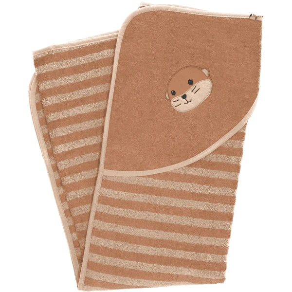 Sterntaler Badcape Otti Bruin 100 X 100 Cm - Afbeelding 3