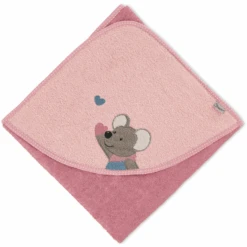 Sterntaler Badhanddoek Mabel Roze 80 X 80 Cm