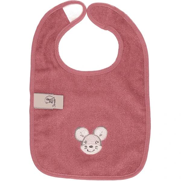 Sterntaler GOTS Klittenband Slabbetje Dubbelpak Mabel Roze - Afbeelding 4