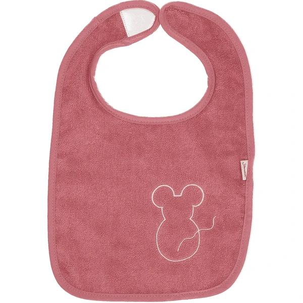 Sterntaler GOTS Klittenband Slabbetje Dubbelpak Mabel Roze - Afbeelding 5