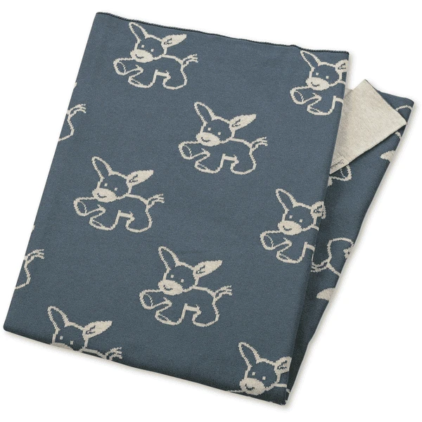 Sterntaler Knuffeldoek Emmi Grijs-blauw 100 X 80 Cm