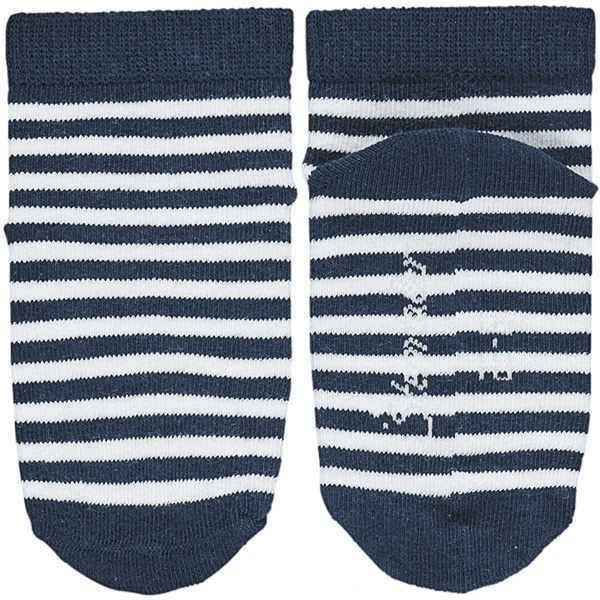 Sterntaler Korte Sokken 3-pack Gestreept Marine - Afbeelding 2
