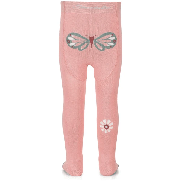 Sterntaler Kruipende Panty Bloemen Lichtroze - Afbeelding 3