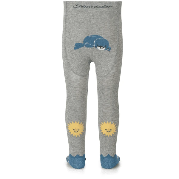 Sterntaler Kruipende Panty Seal Lichtgrijs GemĂȘleerd - Afbeelding 3