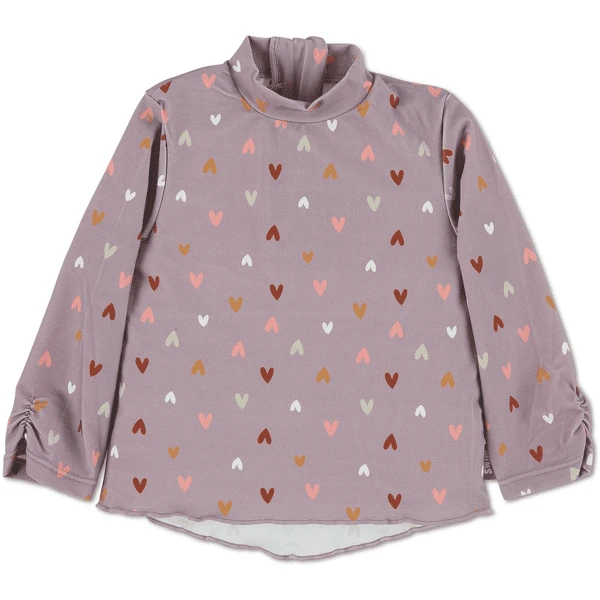 Sterntaler Lange Mouw Zwemshirt Hartje Paars - Afbeelding 4
