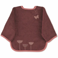 Sterntaler Mouw Slabbetje Emmily Donkerrood