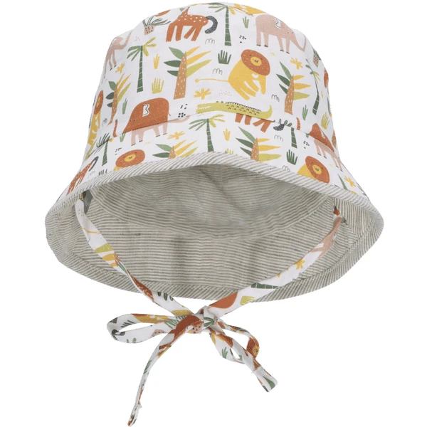 Sterntaler Omkeerbare Vissershoed Dieren Wit - Afbeelding 2