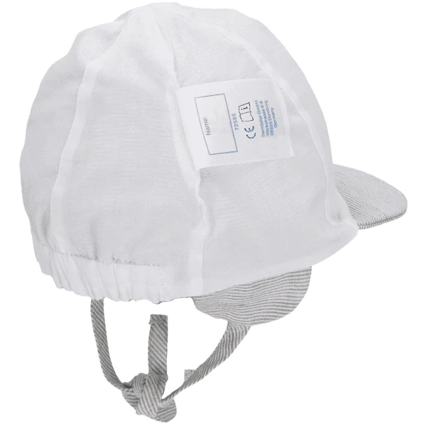 Sterntaler Peaked Cap Gestreept Donkergroen - Afbeelding 5