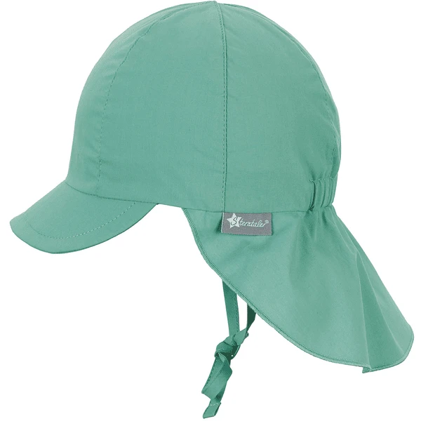 Sterntaler Peaked Cap Met Nekbeschermer Medium Groen - Afbeelding 2