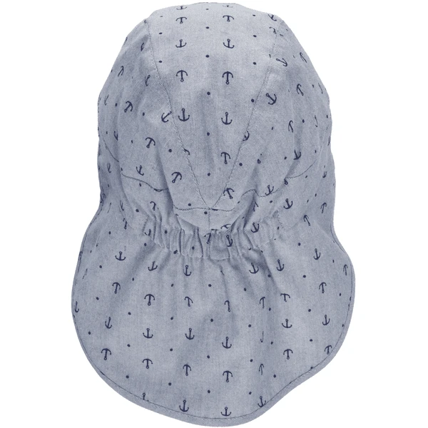 Sterntaler Peaked Cap Met Nekbescherming Anker Rookgrijs - Afbeelding 4