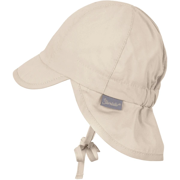 Sterntaler Peaked Cap Met Nekbescherming Beige - Afbeelding 2
