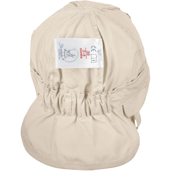Sterntaler Peaked Cap Met Nekbescherming Beige - Afbeelding 4