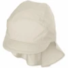 Sterntaler Peaked Cap Met Nekbescherming Beige
