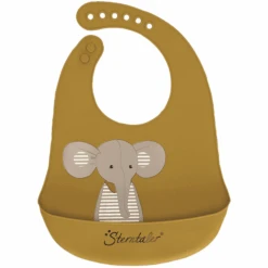 Sterntaler Siliconen Slabbetje Eddy Medium Groen