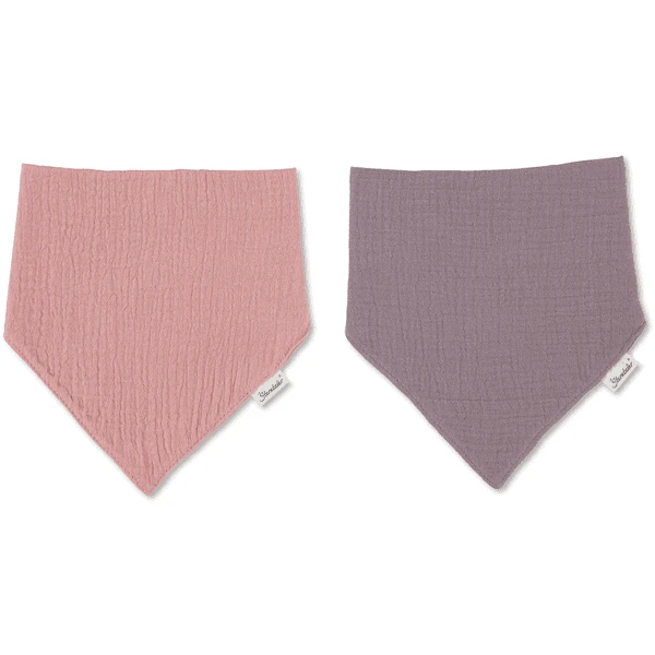 Sterntaler Sjaals Mousseline Twin Pack Pale Pink - Afbeelding 4