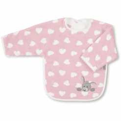 Sterntaler Slabbetje Badstof Badstof Emmi Meisje Roze