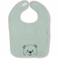 Sterntaler Slabbetje Klittenband Beer Baylee Groen