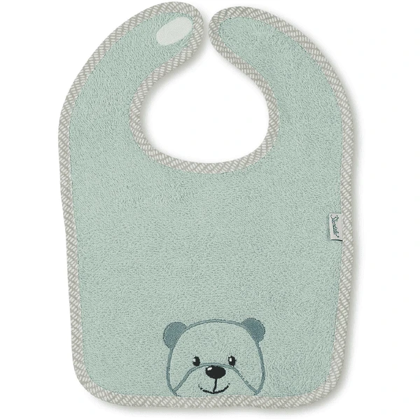 Sterntaler Slabbetje Klittenband Beer Baylee Groen