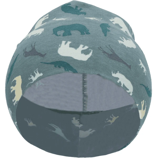 Sterntaler Slouch Beanie Safari Dieren Donkergroen - Afbeelding 4