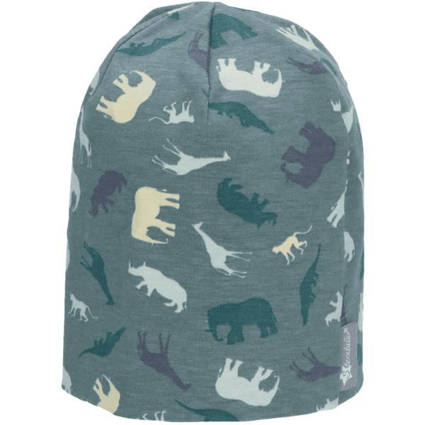 Sterntaler Slouch Beanie Safari Dieren Donkergroen - Afbeelding 5