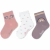 Sterntaler Sokken 3-pack Bamboe Lichtroze
