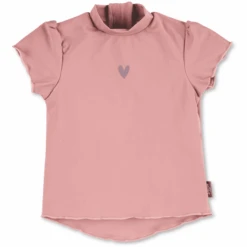 Sterntaler Zwemshirt Met Korte Mouwen Hartje Lichtroze
